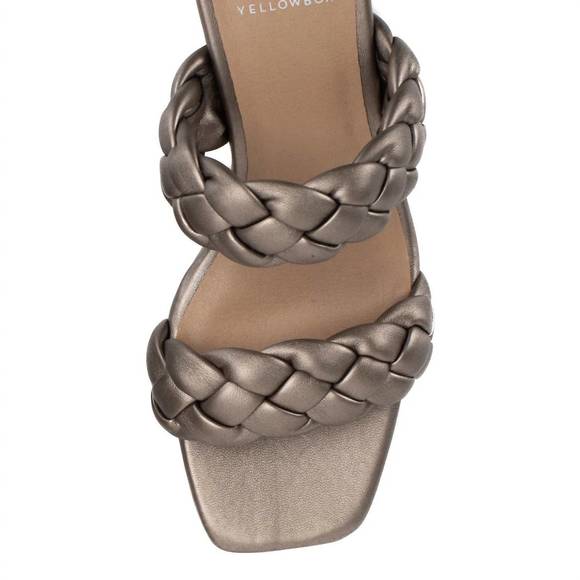NEW YELLOWBOX women's carlen heel sandals in bronze - Picture 5 of 5